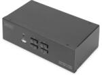 ASSMANN DS-12883 KVM Switch 4 Port Dual Display 4K HDMI (DS-12883)