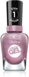 Sally Hansen Miracle Gel géles körömlakk UV/LED lámpa használata nélkül árnyalat 564 Metro Midnight 14, 7 ml