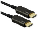 Roline Kábel HDMI - HDMI, Optikai, UHD, 8K@60Hz, (AOC), M/M, 20m, fekete (14.01. 3485-1) (14.01.3485-1)