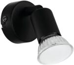 EGLO Spot LED de perete Eglo 780457 ESCALERA 1xGU10/2, 8W/230V 3000K negru (EG780457)