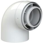 TRICOX PPs/alu könyök 80/125 mm, 87° (EG-PAKO601C-TRIC)