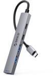 ORICO YSB4-U2 USB-A/USB-C Hub Dokkoló Állomás 2x USB-A 2.0 + 1x USB-A 3.0 + 1x USB-C 2.0 + 1x USB-C - Szürke