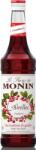 MONIN Vörösáfonya koktélszirup (cranberry) 0, 7L