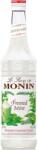 MONIN Jeges menta koktélszirup (frosted mint) 0, 7L