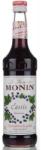 MONIN Fekete ribizli koktélszirup (cassis) 0, 25L