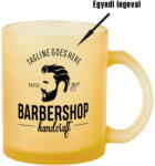 Makito Prémium logózott, fényképes üveg bögre, egyedi grafikával 350 ml Narancssárga (20516-ORANGE)