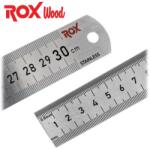 ROX Wood Линийка - метална, 300 мм / rox 153rox0199 / (rox 153rox0199)