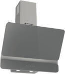 Studio Casa Hota decorativa Studio Casa Dual Plane Grey 60 cm 1 Motor Tubo Putere de absorbtie 400 m3/h Metal si sticla gri (PLANEGREY60) Hota