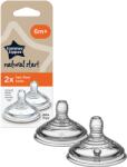 Tommee Tippee C2N ANTI-COLIC Natural Start gyors áramlású 6hó+, 2 db