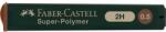 Faber-Castell Super-Polymer 0, 5 mm 2H 12 db nyomósirón betét (FC120512) - officedepot