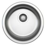 MOFÉM EVO2 435 435mm kerek (1 medence) beépíthető mosogató szifoncsomaggal (760012806)