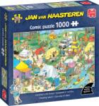 Jumbo Puzzle Jumbo din 1000 piese - Camping în pădure (1110100603) Puzzle