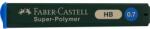 Faber-Castell Super-Polymer 0, 7 mm HB 12 db nyomósirón betét (FC120700) - officedepot
