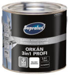 Supralux Orkán 3in1 Profi zománcfesték fémre, selyemfényű RAL 9003 fehér 2, 5 l (5615634)