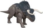 Mattel Figura Jurassic World Wild Roar - Nasutoceratops, cu sunete (JGB87)