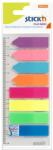 STICK N Marcaj lateral autoadeziv STICKN plastic culori neon 4x45x12mm + săgeți 4x42x12 mm 21346 (21346)