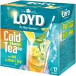 LOYD hidegen főzött tea, menta, citrom, lime, 12x2, 5g (L22062040)