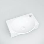 MARMY DOVE 40x30 jobbos mosdó, MATT FEHÉR 30 1010 04 21 11 (30 1010 04 21 11)