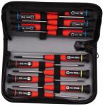 Mob Peddinghaus Csavarhúzó készlet, műszerész, 6 részes, textil tartóban 9169010001 (9169010001)