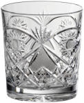 Black Crystal - Ajka Kőszeg * Kristály Whiskys pohár 300 ml (Tos18313)