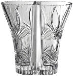 Black Crystal - Ajka Viola * Ólomkristály Love váza 22 cm (Dupla16214)