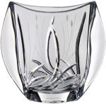 Black Crystal - Ajka Viola * Kristály Váza H 18 cm (Orb17299)