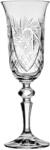 Black Crystal - Ajka Victoria * Kristály Pezsgős pohár 150 ml (L18007)