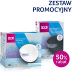 Lovi Lovi, Discreet Elegance, Tampoane pentru san, alb, 60 buc. + negru, 20 buc