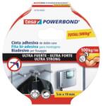 tesa Bandă adezivă, față-verso, extra puternică, 19 mm x 5 m, TESA "Powerbond", 5m