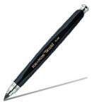 KOH-I-NOOR Creion Mecanic, Plastic, 5.6 mm, Versatil - Negru (KH-K5348-N-5KK)