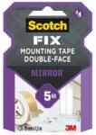 3M Bandă adezivă de montare Scotch, potrivită pentru utilizare în baie, 19 mm x 1, 5 m