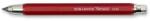 KOH-I-NOOR Creion Mecanic Metalic Rosu cu Ascutitoare, 5.6 mm, Koh-I-Noor (KH-K5340-14KK)
