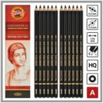 KOH-I-NOOR Creion Gioconda Mina Carbune Artificial Negru (KH-K8810-2)