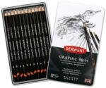 Derwent Set 12 Creioane Grafit Soft Graphic Derwent (34215)