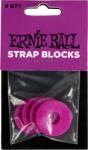 Ernie Ball Strap Blocks Purple Hevederzár (P05618)