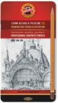 KOH-I-NOOR Creioane Grafit, 8B-2H, Koh-I-Noor Arta 1500 (KH-K1502-30BL)