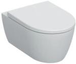KOLO iCon fali WC mélyöblítésű, zárt forma, Rimfree (2 gen), 53 cm, matt fehér, lecsapódásgátlós, gyorskioldós WC-ülőkév (501.663.JT.1)