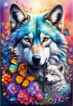Alipson Puzzle 50124 - Wolves - Maternal Love Collection - 1000 db-os puzzle (50124)