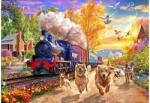Bluebird Puzzle 90985 - Following the Train - 1000 db-os puzzle (90985)