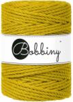 Bobbiny 3PLY Macramé Rope 5 mm 100 m Spicy Yellow Șnur (TX-E050)