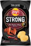 Lay's Strong csípős csirkeszárny ízű burgonyachips 120 g