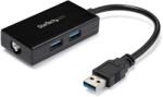 StarTech USB31000S2H USB Type-AC 3.0 Hub - + RJ45 2 Port