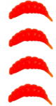 FishUp Ozi Cheese 3.8cm #113 Hot Orange (4820246299701)
