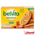 belVita Пълнозърнести бисквити Belvita лешници и мед 225гр