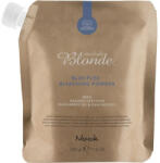 Nook Pudră Decolorantă Organică Albastră 9 Tonuri + Plex, Nook Service Color 500g (NO2130)