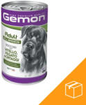 Gemon Adult Konzerv Kutyáknak (Borjú, Máj és Zöldségek) - 12x1250 g