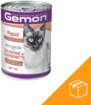 Gemon Adult Konzerv Macskáknak (Lazac és Garnéla) - 24x415 g