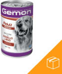 Gemon Medium Adult Konzerv Kutyáknak (Bárány és Rizs) - 12x1250 g