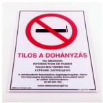 Gungl dekor Piktogram Tilos a dohányzás 25x35 cm (032/7) - tonerpiac