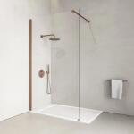 Water Fun Walk-in || Rose Gold zuhanyfal 100, 200cm, 8mm, NANO (WIR-1000)